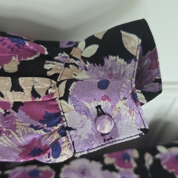 Sezane Dress Floral Purple Size 10 NWT - Picture 13 of 13